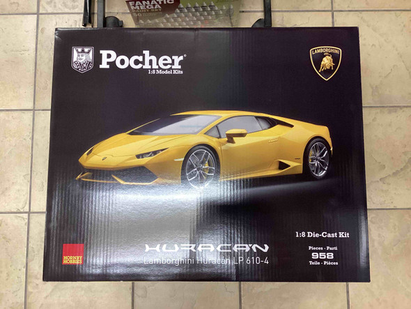 POCHK106 - Pocher 1/8 Lamborghini Huracán LP 610-4 Coupe Giallo Midas