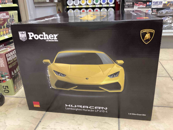 POCHK106 - Pocher 1/8 Lamborghini Huracán LP 610-4 Coupe Giallo Midas