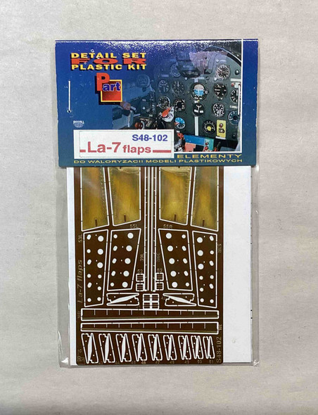 PATS48-102 - PART 1/48  La-7 flaps Gavia