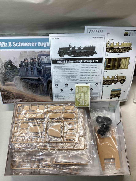 TRP01583 - Trumpeter 1/35 Sd.Kfz.8 Schwerer Zugkraftwagen 12t - WWHP113519