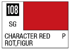 MRHS108 - Mr. Hobby Mr Color Spray - S108 Character Red (Semi-Gloss/Primary)