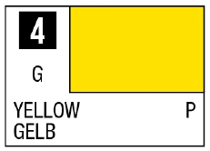 MRHS4 - Mr. Hobby Mr Color Spray - S4 Yellow (Gloss/Primary)