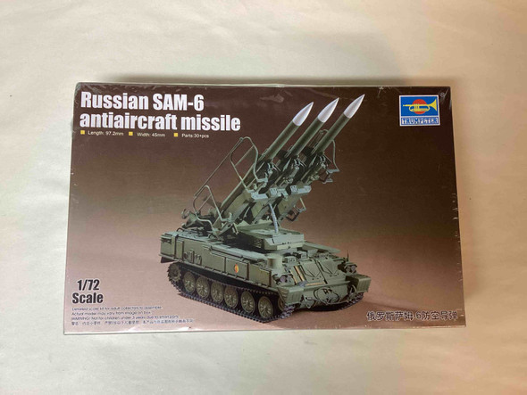 TRP07109 - Trumpeter 1/72 Russian SAM-6 Antiaircraft Missile - WWHP113579