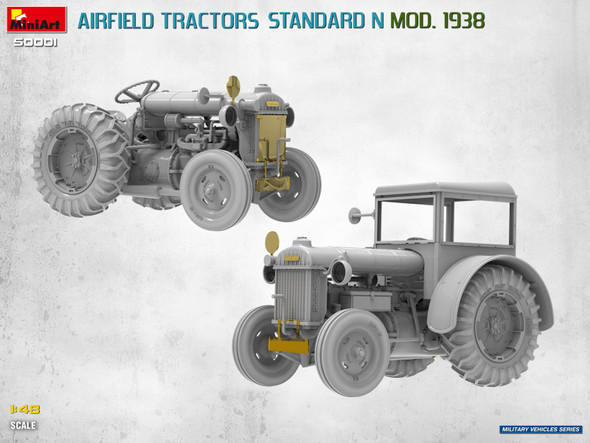 MIA50001 - 1/48 MNA50001 Airfield Tractor Standard N Mod. 1938