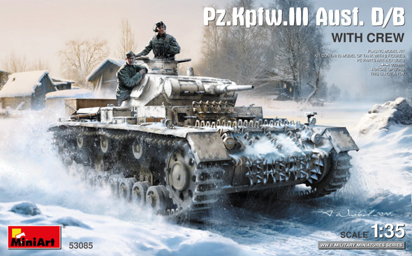 MIA53085 - 1/35 MNA53085 Pz.Kpfz.III Ausf.D/B