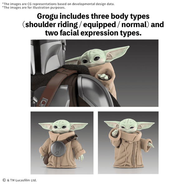 BAN5072538 - Bandai Star Wars: The Mandalorian and Grogu