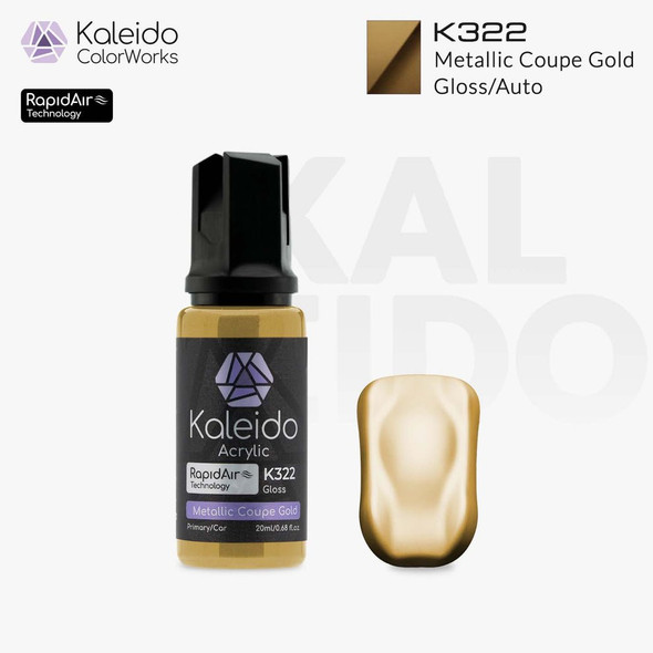 KCWK322 - Kaleido Metallic Coupe Gold (Gloss 20ml)