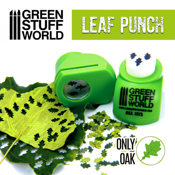 GSW1312 - Green Stuff World Leaf Punch LIGHT GREEN