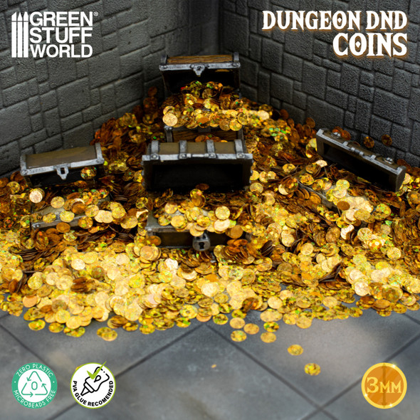 GSW5294 - Green Stuff World Dungeon DnD coins 1/48-1/35