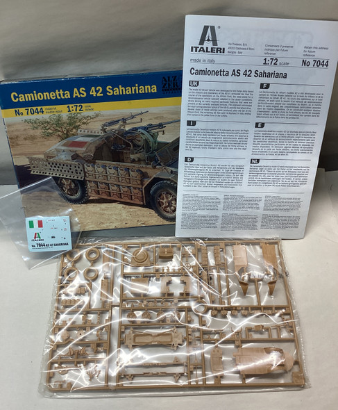 ITA7044 - Italeri - 1/72 Camionetta AS 42 Sahariana - WWHP113612