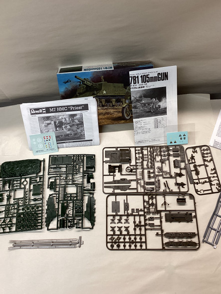 FUJ76059/RAG03216 - Fujimi/Revell - 1/76 M7B1 105mm SPG Priest/ M7 HMC "Priest" (2 kits)  - WWHP113613
