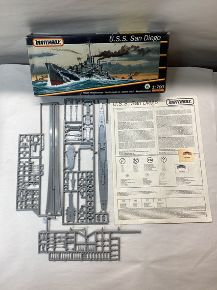 MAT40163 - Matchbox - 1/700 U.S.S. San Diego - WWHP113614