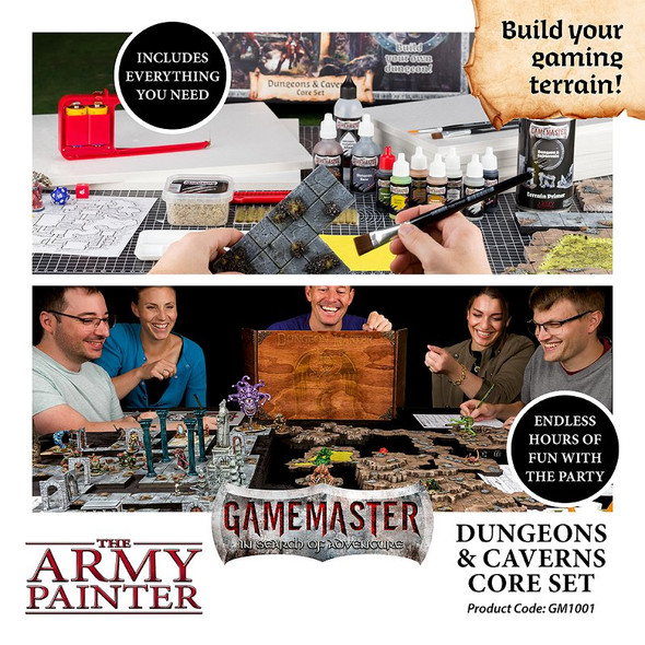 TAPGM1001 - The Army Painter Gamemaster: Dungeons And Caverns Core Set