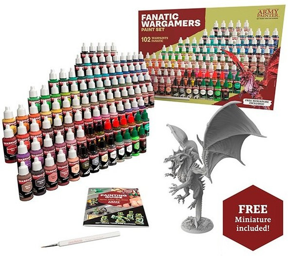TAPWP8073 - The Army Painter Warpaints Fanatic Wargamers Paint Set