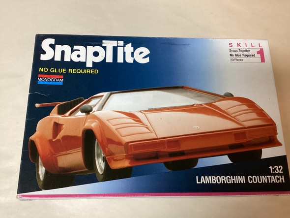 MON1058 - Monogram 1/32 Lamborghini Countach - Snaptite - WWHP113672