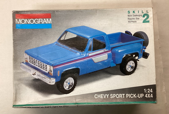 MON2963 - Monogram 1/24 Chevy Sport Pick-Up 4x4 - WWHP113693
