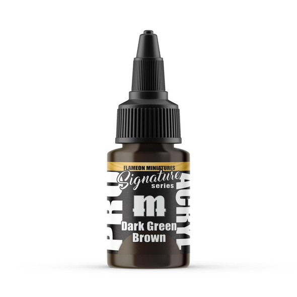MNMMPAS25 - Monument Hobbies Pro Acryl Flameon Dark Green Brown