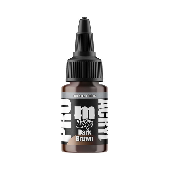 MNMMPA516 - Monument Hobbies Pro Acryl 1-Step Dark Brown 22ml Acrylic