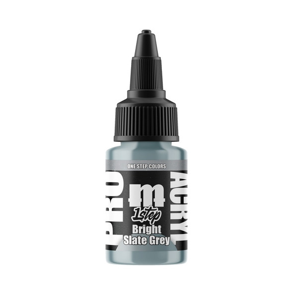 MNMMPA518 - Monument Hobbies Pro Acryl 1-Step Bright Slate Grey 22ml Acrylic