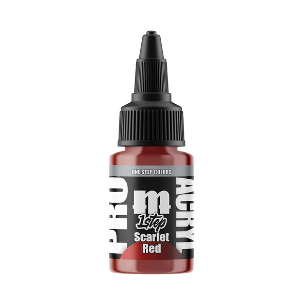 MNMMPA513 - Monument Hobbies Pro Acryl 1-Step Scarlet Red 22ml Acrylic