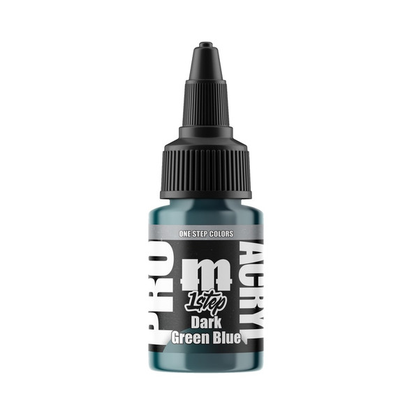 MNMMPA517 - Monument Hobbies Pro Acryl 1-Step Dark Green Blue 22ml Acrylic