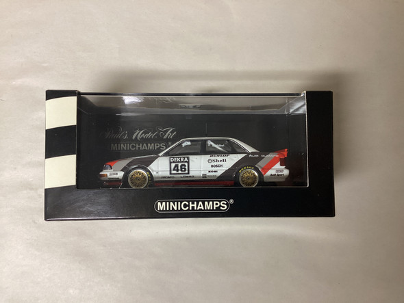 MNC400911046 - Minichamps 1/43 Audi V8 quattro Walter Röhrl SMS Motorsport DTM 1991