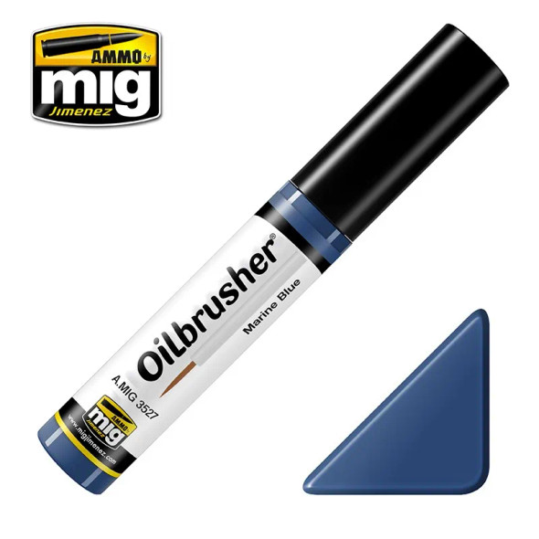 MIG3527 - Ammo by Mig Oilbrusher: Marine Blue