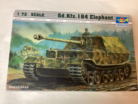 TRP07204 - Trumpeter 1/72 SdKfz 184 Elephant - WWHP113716