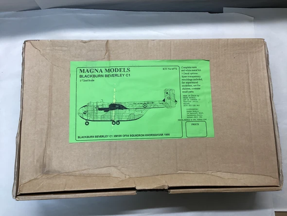 MAG6572 - Magna Models 1/72 Blackburn Beverley C1  - WWHP113736
