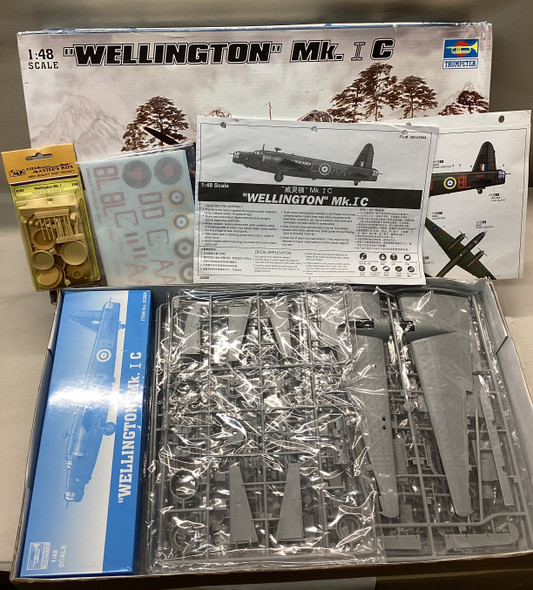 TRP02808 - Trumpeter 1/48 Wellington Mk.I C - WWHP113739