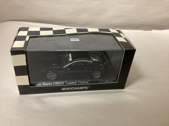 MNC400061301- Minichamps 1/43 Aston Martin DBRS9 Launch Version 2006 Black
