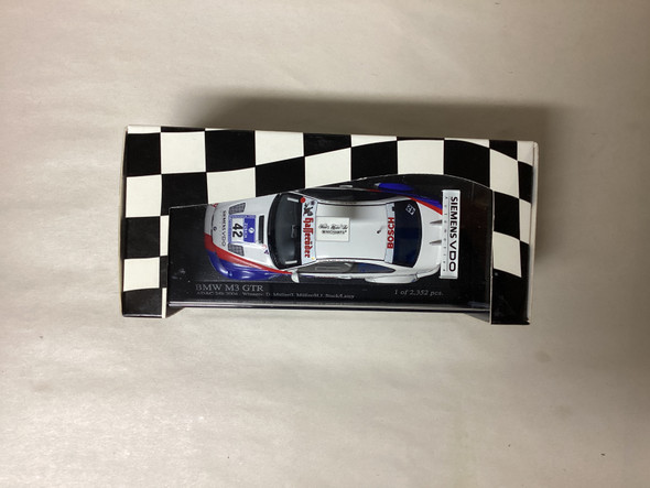MNC400042342 - Minichamps 1/43  BMW M3 GTR #42 Winner ADAC 24h Nürburgring 2004 D. Müller...