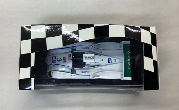 MNC400051303 - Minichamps 1/43 Audi R8 24h Le Mans 2005 - WWHP113740