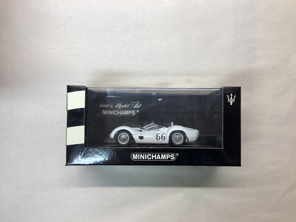 MNC400601266 - Minichamps 1/43 Maserati Tipo 61 Nassau Speed Week Nassau Trophy 1960 Jim Hall