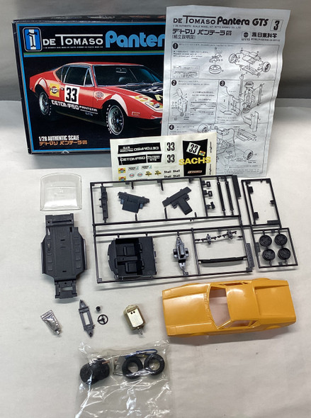 NTT574 (No.3) - Nitto Kagaku 1/28 De Tomaso Pantera GTS Motorized - WWHP113768