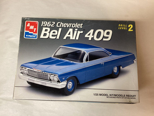 AMT8716 - AMT 1/25 1962 Chevy Bel Air 409 (Discontinued) - WWHP113771