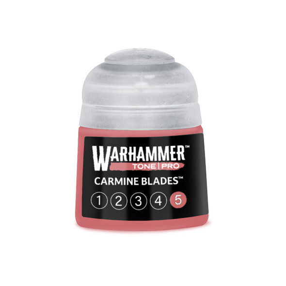 WHC20-145 - Warhammer Colour Tone Pro CARMINE BLADES 5 12ml Acrylic