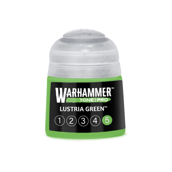 WHC20-255 - Warhammer Colour Tone Pro LUSTRIA GREEN 5 12ml Acrylic