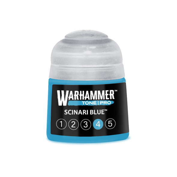 WHC20-344 - Warhammer Colour Tone Pro SCINARI BLUE 4 12ml Acrylic