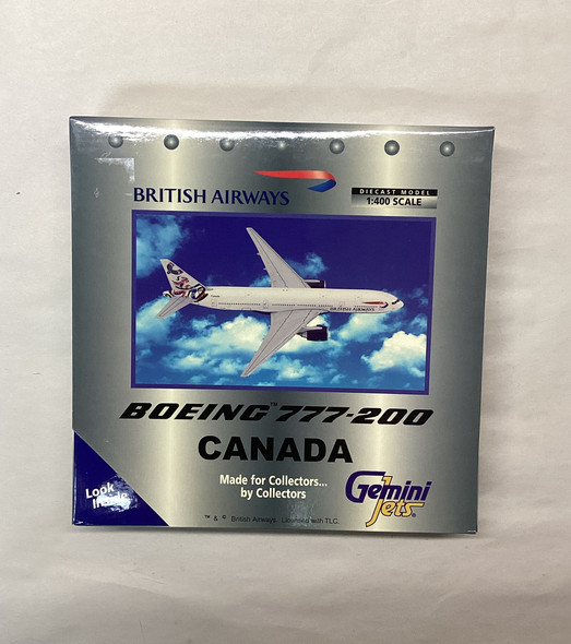 GEJGJBAW269 - GeminiJets 1/400 British Airways Boeing 777-236