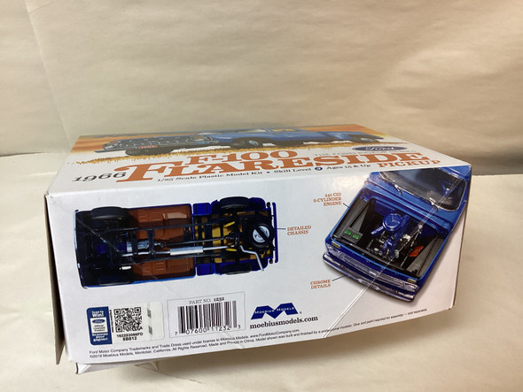 MOE1232 - Moebius Models - 1/25 F-100 Flareside Pickup WWHP121019