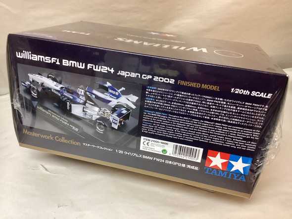 TAM21005 - Tamiya 1/20 Williams F1 BMW FW24 Japan GP 2002 Finished Model