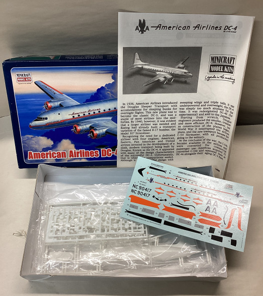 MIN14530 - Minicraft 1/144 American Airlines DC-4 - WWHP113804
