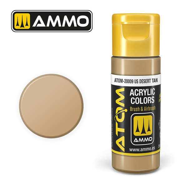 ATOM20009 - ATOM COLOR US Desert Tan 20mL