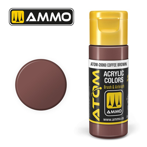 ATOM20060 - ATOM COLOR Coffee Brown 20mL