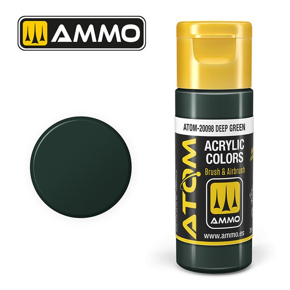 ATOM20098 - ATOM COLOR Deep Green 20mL