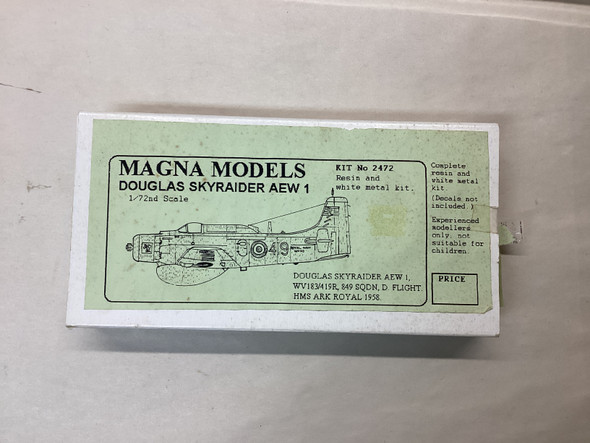 MAG2472 - Magna Models 1/72 Douglas Skyraider AEW 1 - WWHP113851