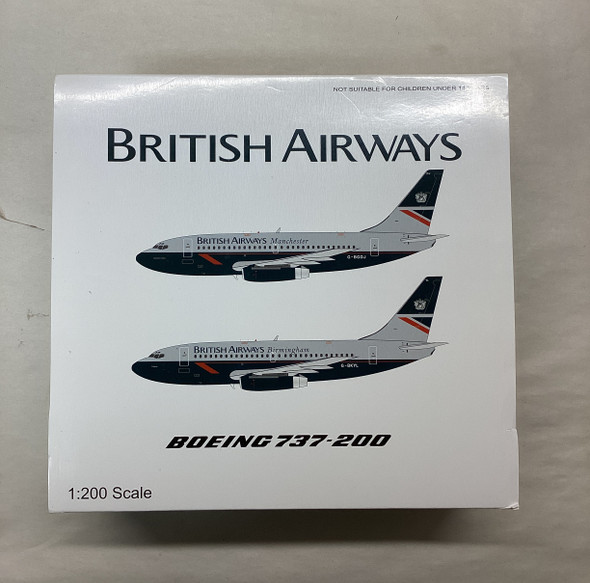 IFLB732BA05 - InFlight200 1/200 British Airways Birmingham Boeing 737-200