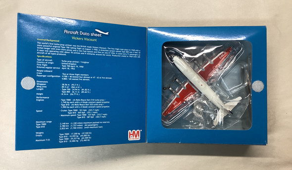 HOMHL3001 - Hobby Master 1/200 Vickers Viscount BEA "G-AOJB"