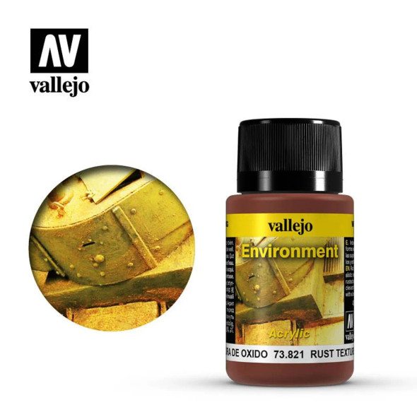 Vallejo Environment Weathering Effects - Rust Texture 40ml